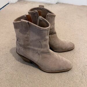 Next Beige Ankle Booties